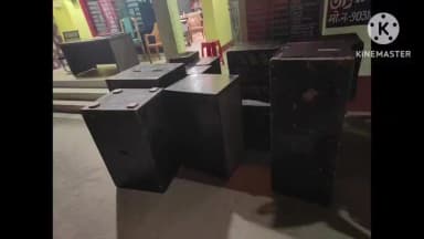 गुठनी: गुठनी में सरस्वती पूजा के दौरान पुलिस ने 12 डीजे जब्त किए