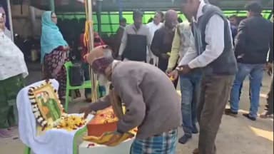 আউশগ্রাম ২: আউশগ্রামের গেঁড়াইয়ে সাড়ম্বরে পালিত হল নেতাজি সুভাষচন্দ্র বসুর জন্মদিবস