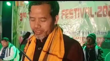 শান্তিরবাজার: জোলাইবাড়ী এসএসবি ক্যাম্প সংলগ্ন নতুন চৌধুরী পাড়া স্কুল মাঠে তিনদিন ব্যাপী তাবতিংসা উৎসবের সূচনা হয়