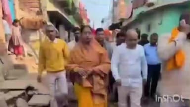 पीरो: पीरो नगर परिषद क्षेत्र में शांतिपूर्ण ढंग से महावीरी जुलूस निकाला गया