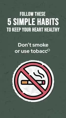 #HeartHealth | Your heart deserves the best care!
Follow these simple lifestyle changes to lower your risk of heart disease.