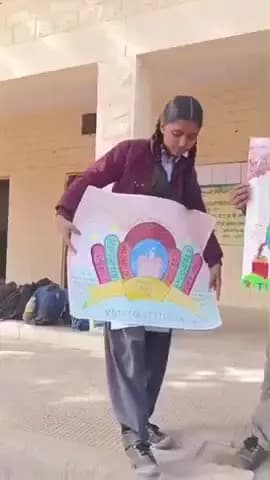 सिणधरी: राष्ट्रीय मतदाता दिवस पर स्कूलों में गूंजा मतदान का संकल्प, प्रतियोगिताओं के जरिए छात्र बने जागरूक