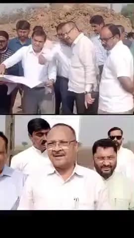 બારડોલી: રૂ. ૧૮૮ કરોડના નહેર સુધારણા કામોનું રાજ્યમંત્રી ઈશ્વરસિંહ પટેલે નિરીક્ષણ કર્યું