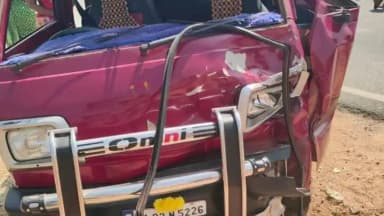 ಪಾವಗಡ: ಗೋವರ್ಧನಗಿರಿ ಬಳಿ ಓಮಿನಿ ಮತ್ತು ಬೈಕ್ ನಡುವೆ ಅಪಘಾತ ವ್ಯಕ್ತಿ ಸಾವು