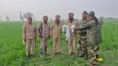 ਗੁਰੂ ਹਰਸਹਾਏ: ਪਿੰਡ ਬਹਾਦਰ ਕੇ ਵਿਖੇ ਬੀਐਸਐਫ ਅਤੇ ਪੁਲਿਸ ਵੱਲੋਂ ਸਾਂਝੇ ਆਪਰੇਸ਼ਨ ਦੌਰਾਨ ਖੇਤਾਂ ਵਿੱਚੋਂ ਪਾਕਿਸਤਾਨੀ ਡਰੋਨ ਕੀਤਾ ਬਰਾਮਦ