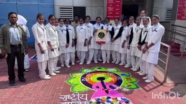 तोकापाल: महारानी अस्पताल में राष्ट्रीय बालिका दिवस पर गूंजा 'बेटी बचाओ' का संदेश, रंगोली के जरिए दिखाई गई नारी शक्ति
