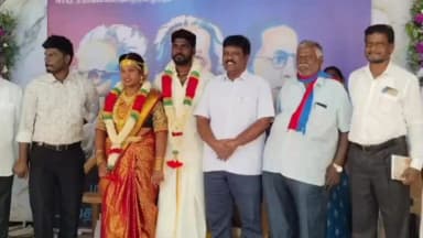 திருவெண்ணைநல்லூர்: அரசூரில் திருமண விழாவில் கலந்து கொண்ட நாடாளுமன்ற உறுப்பினர்