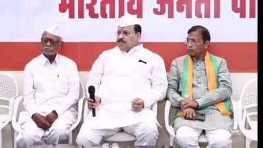 रेणापूर: भाजपातर्फे पानगाव जिल्हा परिषद गटातून सतीश आंबेकर यांची अधिकृत उमेदवारी; भाजपाचे नेते आ.रमेशआप्पा कराड यांच्याकडून घोषित