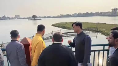 ओरमांझी: सेवा सदन के पास बने सीवरेज ट्रीटमेंट प्लांट का रांची नगर निगम के प्रशासक ने किया निरीक्षण