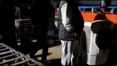 রাজনগর: চন্দ্রপুর অঞ্চলে অনুব্রত মণ্ডল জনসভা করার আগে সভাস্থল পরিদর্শন করলেন সিউড়ির বিধায়ক