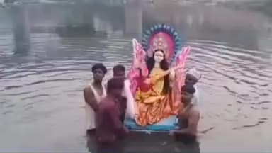 पंचदेवरी: पंचदेवरी प्रखंड में नम आंखों से मां सरस्वती की विदाई, पुलिस रही अलर्ट, थानाध्यक्ष ने दी जानकारी