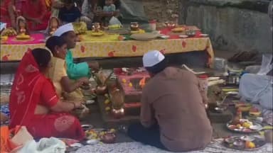 પારડી: નાનાવાઘછીપા ગામે શ્રી નાગેશ્વર મહાદેવ મંદિરના 15 માં પાટોત્સવ નિમિતે મહાલઘુરુદ્ર યજ્ઞ કરાયો