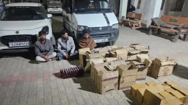 વાંકાનેર: વાંકાનેર સીટી પોલીસે દારૂનો જથ્થો ઝડપી પાડ્યો