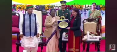 बरहरा: पूर्णिया जिला को मिला राष्ट्रपति पुरस्कार, जिला पदाधिकारी पूर्णिया को किया गया सम्मानित