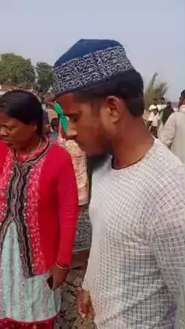 नगजुआ में एक आदमी टेरेन से कट गया है आज 1:30pm में