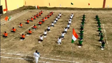 नांगल राजावतान: विशिष्ट केंद्रीय कारागृह श्यालावास में गणतंत्र दिवस समारोह की तैयारियों में जुटे कैदी, अभ्यास से बना उत्सव का माहौल