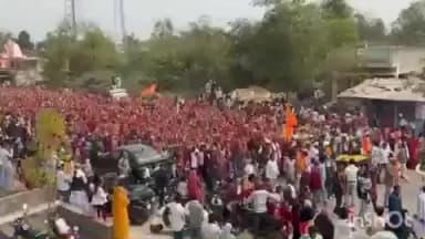 अरथूना: मोर गांव में वीराट हिन्दू सम्मेलन के दौरान निकली कलश यात्रा, उमड़ा जनसेलाब