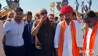 आसीन्द: केंद्रीय मंत्री गजेंद्र सिंह शेखावत मालासेरी डूंगरी पहुंचे, देवनारायण जन्मोत्सव में शामिल हुए और कॉरिडोर कार्यों का लिया जायजा