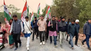 সীমলাপাল: মাচাতোড়ায় তৃণমূল কংগ্রেসের তরফে প্রতিবাদ মিছিল ও পথসভা অনুষ্ঠিত হল, উপস্থিত বিধায়ক ফাল্গুনী সিংহ বাবু