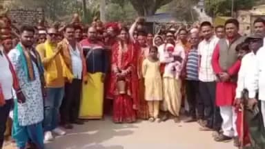 पालकोट: राजा मैदान से 551 महिलाओं और युवतियों ने निकाली भव्य कलश शोभायात्रा