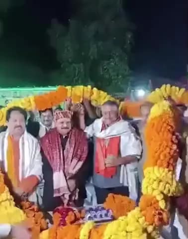 जोगापट्टी: ढढवा भवानीपुर में मंत्री सतीश चंद्र दुबे ने कहा- एनडीए शासन में बिहार ने विकास के नए आयाम छुए