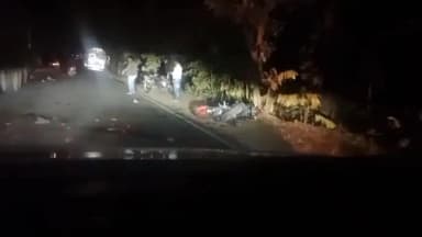 ठेठईटांगर: ठेठईटांगर में सड़क हादसे में बाइक सवार युवक की मौके पर हुई मौत