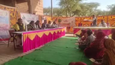 गिड़ा: सवाऊ पदमसिंह में ग्राम उत्थान शिविर का सफल आयोजन, 699 ग्रामीणों को मिला योजनाओं का सीधा लाभ