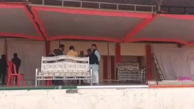 गढ़ाकोटा: सरदार वल्लभभाई पटेल स्टेडियम में सामूहिक गणतंत्र दिवस समारोह की तैयारी संपन्न