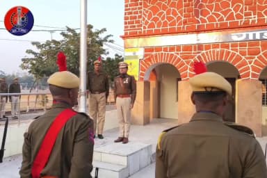 🇮🇳भरतपुर पुलिस द्वारा #देशभक्ति, #कर्तव्य और #जनसुरक्षा के संकल्प के साथ
77वाँ #गणतंत्र_दिवस पूरे जोश एवं उत्साह के साथ ...