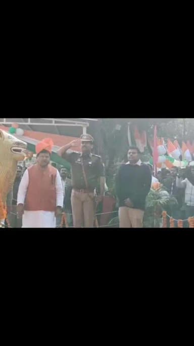 #सीतापुर रिजर्व पुलिस लाइन में हुआ गणतंत्र दिवस परेड का आयोजन,
#26january #SitapurLive #JAYhindJAYbharat