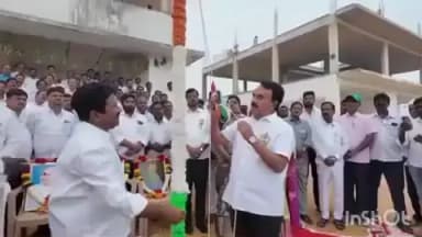 కొల్లాపూర్: కొల్లాపూర్ క్యాంపు కార్యాలయంలో జాతీయ పతాకాన్ని ఆవిష్కరించిన మంత్రి జూపల్లి కృష్ణారావు