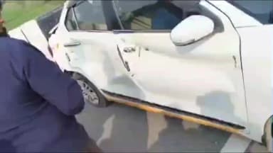 टांटोटी: NH48 पर 27 मील पुलिया पर अनियंत्रित होकर कार हुई दुर्घटनाग्रस्त, अजमेर से मध्यप्रदेश जा रहे थे