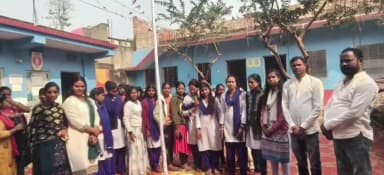 कलियासोल: आज 77वें गणतंत्र दिवस पर केलियासोल में हुआ झंडाउत्तोलन, देश की एकता की शपथ ली गई