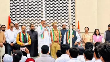 बदनापूर: वरुडी येथे वैद्यकीय महाविद्यालयामध्ये आमदार नारायण कुचे यांच्या हस्ते करण्यात आले मुख्य शासकीय ध्वजारोहण