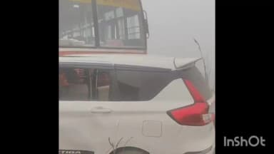 रामनगर: हरिनारायणपुर मोड़ के पास रोडवेज बस और दो कारों में हुई टक्कर, एक व्यक्ति की हुई मौत, मृतक की पत्नी ने दर्ज कराया मुकदमा