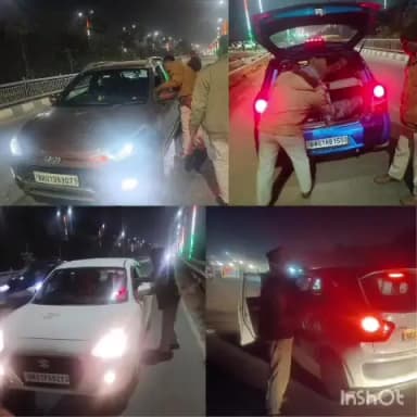 बिक्रम: बिक्रम पुलिस ने थाना क्षेत्र के विभिन्न चौराहों पर चलाया सघन वाहन जांच अभियान