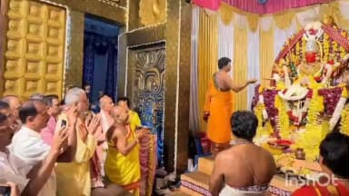 ಹಳಿಯಾಳ: ಬೀಳಗಿಯ ಶ್ರೀ ಮಾರಿಕಾಂಬಾ ದೇವಿಯ ಜಾತ್ರಾ ಮಹೋತ್ಸವ,ಶ್ರೀ ದೇವಿಯ ದರ್ಶನ ಪಡೆದ ಸಂಸದ ಕಾಗೇರಿ