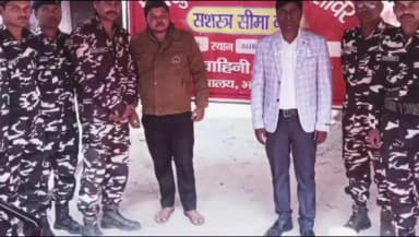 बनकटवा: आठमोहन में SSB के जवानों के सहयोग से लगाया गया निशुल्क पशु चिकित्सा शिविर