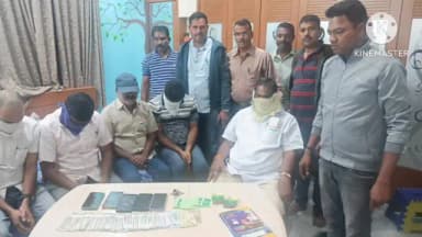 నిజామాబాద్ రూరల్: మారుతి నగర్ లో పేకాట స్థావరంపై CCS పోలీసుల దాడులు.. ఐదుగురు అరెస్ట్