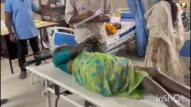 సైదాపూర్: కేసీ క్యాంప్ సమీపంలో రహదారి పై ఆటోను ఢీకొన్న బైక్ నలుగురికి తీవ్ర గాయాలు