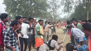 लोहंडीगुडा: गणतंत्र दिवस के अवसर पर ग्राम उसरीबेड़ा में आयोजित हुई रस्साकसी प्रतियोगिता