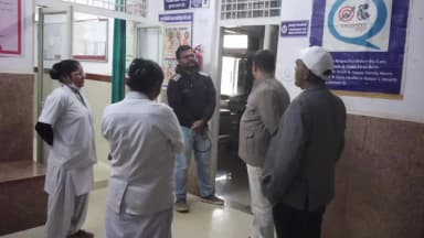 बदरवास: एसडीएम ने किया बदरवास सीएचसी का आकस्मिक निरीक्षण, व्यवस्थाएं संतोषजनक पाईं