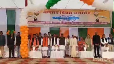 पोहरी: पोहरी क्षेत्र में 77वां गणतंत्र दिवस हर्षोल्लास के साथ मनाया गया