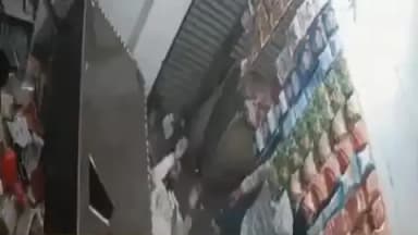 हुज़ूर: निशातपुरा थाना क्षेत्र में किराना दुकान पर युवकों का तांडव, मारपीट और तोड़फोड़ CCTV में कैद