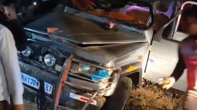 मंगळवेढा: मंगळवेढा पंढरपूर रस्त्यावर शरद नगर जवळ भीषण अपघात, चार जणांचा मृत्यू