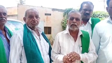 ಹೊಳಲ್ಕೆರೆ: ತಾಲ್ಲೂಕು ಕಚೇರಿಗೆ ಸಿಬ್ಬಂದಿಗಳು ಬರದ ಕುರಿತು ಪಟ್ಟಣದಲ್ಲಿ ರೈತ ಸಂಘದ ರಾಜ್ಯ ಕಾರ್ಯದರ್ಶಿ ಸಿದ್ದವೀರಪ್ಪ ಬೇಸರ