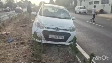 ધનસુરા: બુટાલ શીતકેન્દ્ર નજીક રસ્તો પાર કરતા રાહદારીને કારચાલકે હવામાં ફગોળ્યો ઘટનાના CCTV ફૂટેજ સામે આવ્યા