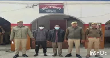 टांडा: बसखारी थाना पुलिस ने दहेज हत्या के दो वांछित आरोपियों को मुजाहिदपुर हाईवे के पास से किया गिरफ्तार