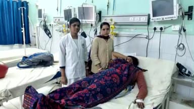 इस्माइलपुर: NH-31 पर सड़क दुर्घटना में महिला घायल