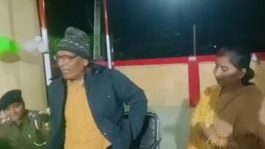 संझौली: थाना परिसर में विदाई सम्मान समारोह का आयोजन किया गया